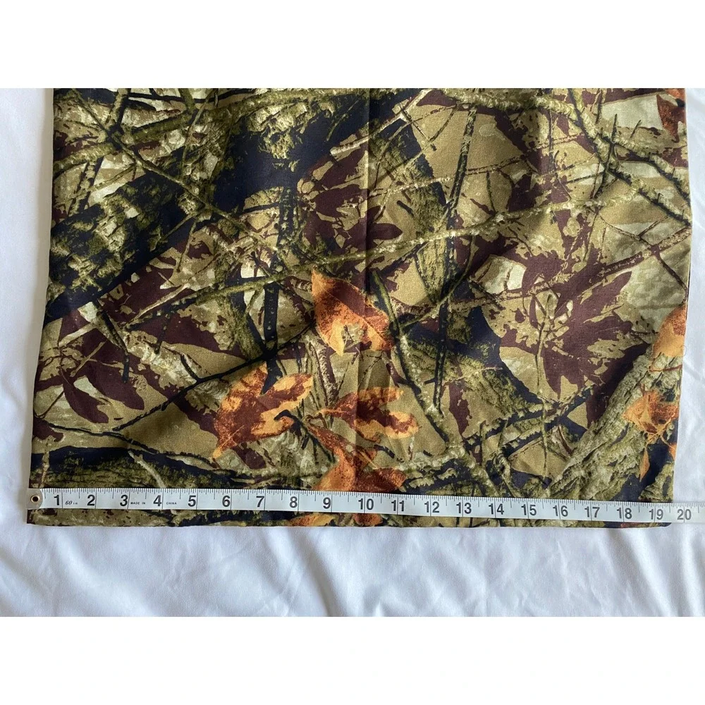 Mossy Oak Camo Pillowcase Standard Brown Green Gorpcore Hunting Cabin Decor